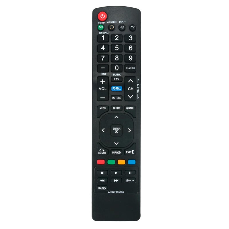 Vinabty AKB72915266 Replaced Remote fit for LG TV 42LE530C 47LE530C 55LE530C 55LD520C 42LD451C 47LD451C 32LD452C 37LD452C 42LD452C 47LD452C 32LD452B AKB72915206 AKB72914240 AKB72914201 AKB72915235 AKB72914003 - Image 1
